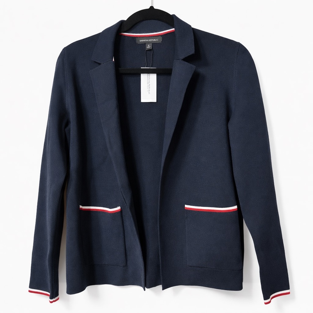 NWT Banana Republic Classic Navy Blazer